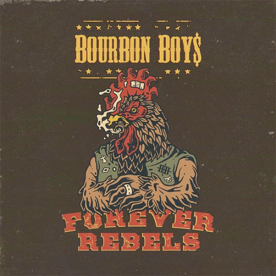 Cover for Bourbon Boys · Forever Rebels (LP) (2024)