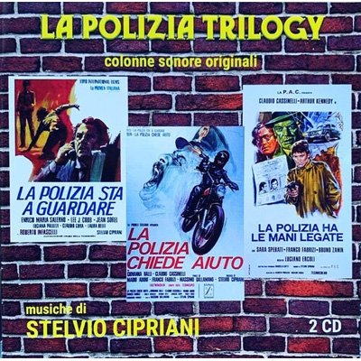Cover for Stelvio Cipriani · La Polizia Trilogy / O.s.t. (CD) (2021)