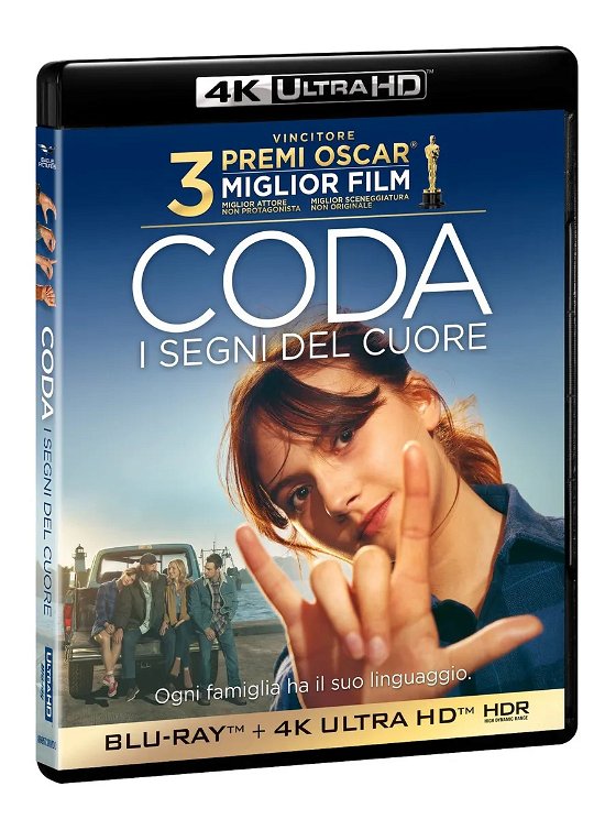 I Segni Del Cuore (Limited Edition) (Blu-Ray 4K Uhd+Blu-Ray Hd+Booklet Lingua Dei Segni) - Coda - Film -  - 8031179995738 - May 25, 2022