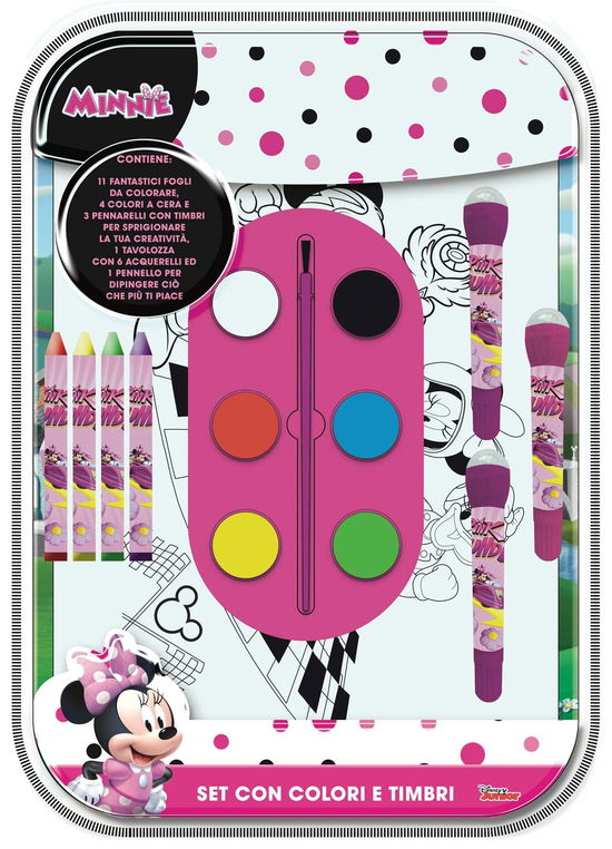 Cover for Minnie · MC MIN0183 - Minnie - Set Con Colori E Timbri (MERCH)