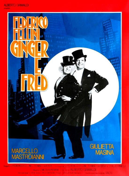 Cover for Ginger E Fred (DVD) (2020)