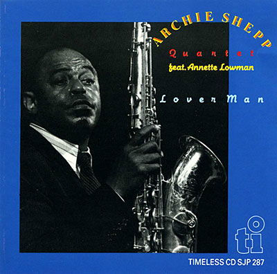 Cover for Archie Shepp Quartet · Lover Man (CD) (1989)