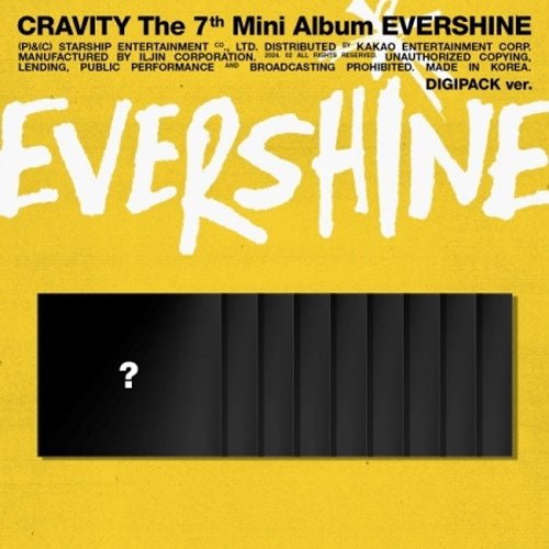 Cover for Cravity · Evershine (CD) [Random Digipack edition] (2024)