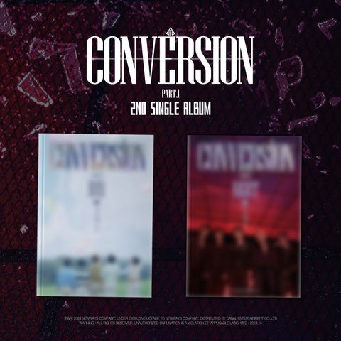 Cover for ASC2NT · Conversion part I (CD/Merch) [Random Photobook edition] (2024)