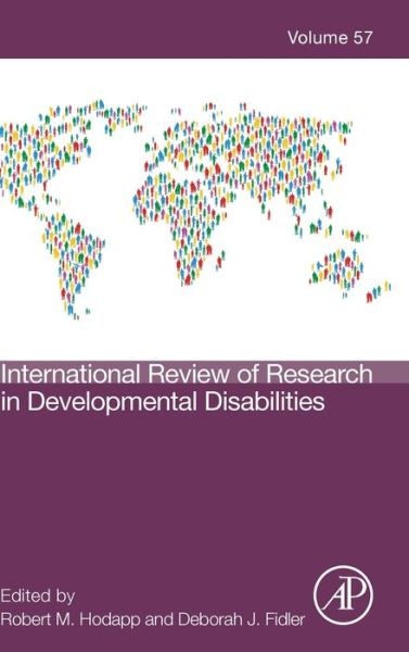 Cover for Robert Hodapp · International Review of Research in Developmental Disabilities (Hardcover Book) (2019)
