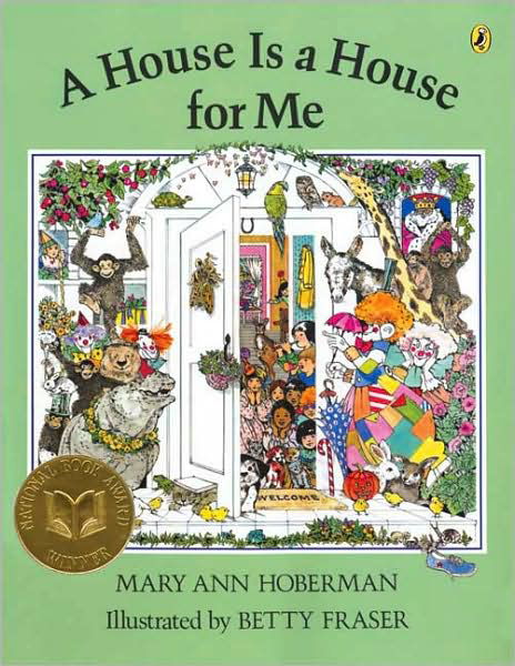 Cover for Mary Ann Hoberman · A House Is a House for Me (Paperback Bog) (2007)