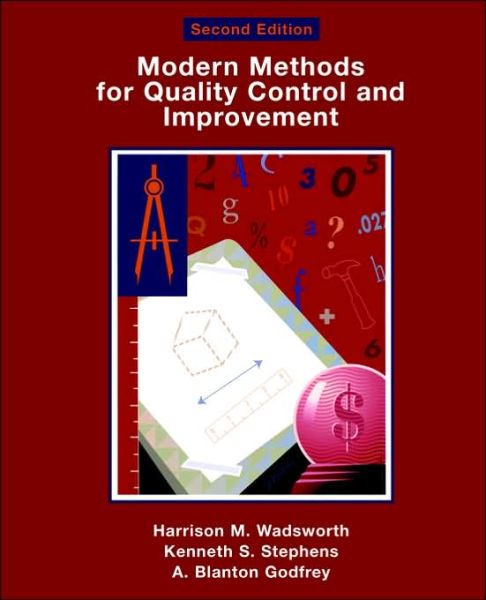 Cover for Wadsworth, Harrison M. (Georgia Institute of Technology) · Modern Methods For Quality Control and Improvement (Paperback Book) (2001)