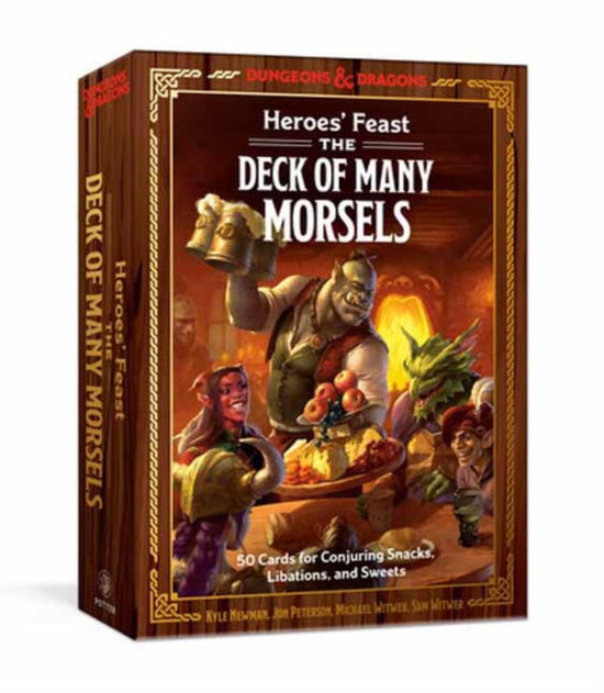 Cover for Kyle Newman · Heroes' Feast: The Deck of Many Morsels: 50 Cards for Conjuring Snacks, Libations, and Sweets (Flashkort) (2024)