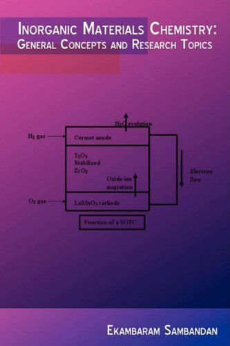 Inorganic Materials Chemistry: General Concepts and Research Topics - Ekambaram Sambandan - Bøker - iUniverse - 9780595531738 - 26. september 2008