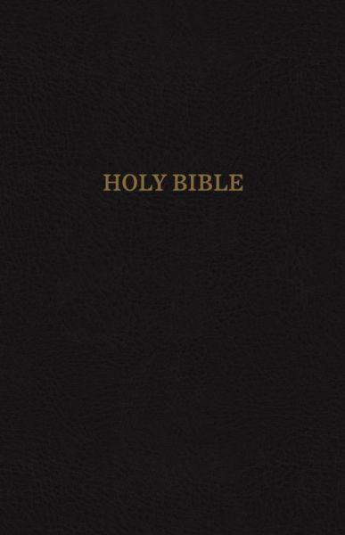 Cover for Thomas Nelson · KJV Holy Bible: Thinline with Cross References, Black Leather-Look, Red Letter, Comfort Print: King James Version (Paperback Book) (2017)