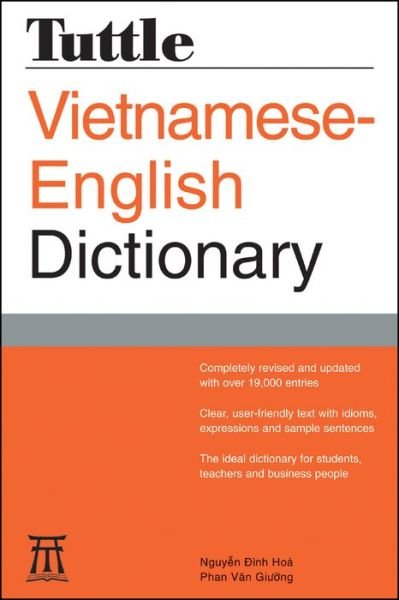Cover for Nguyen Dinh Hoa · Tuttle Vietnamese-English Dictionary: Completely Revised and Updated Second Edition - Tuttle Reference Dic (Paperback Bog) [2nd edition] (2016)