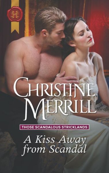 Cover for Christine Merrill · A Kiss Away from Scandal (Paperback Book) (2018)