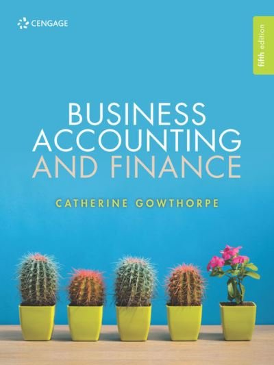 Cover for Gowthorpe, Catherine (Oxford Brookes University) · Business Accounting and Finance (Paperback Bog) (2020)