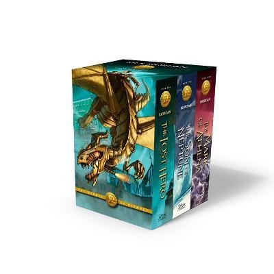 Cover for Rick Riordan · The Heroes of Olympus Paperback 3Book Boxed Set (Paperback Book) (2014)