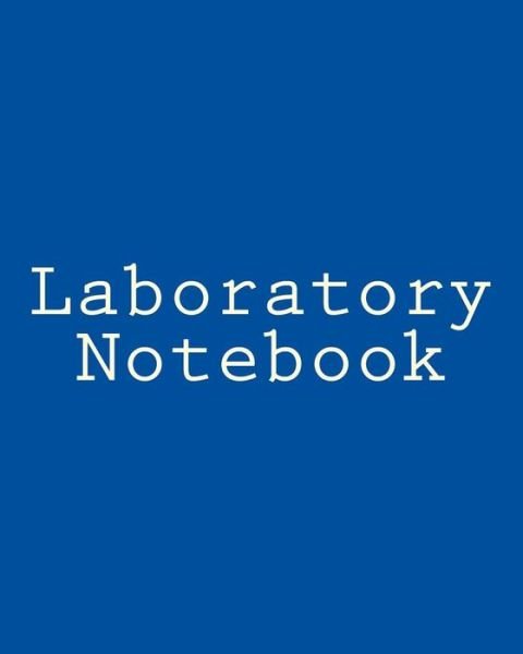 Cover for Inc Gelding Publishing · Laboratory Notebook (Paperback Bog) (2014)