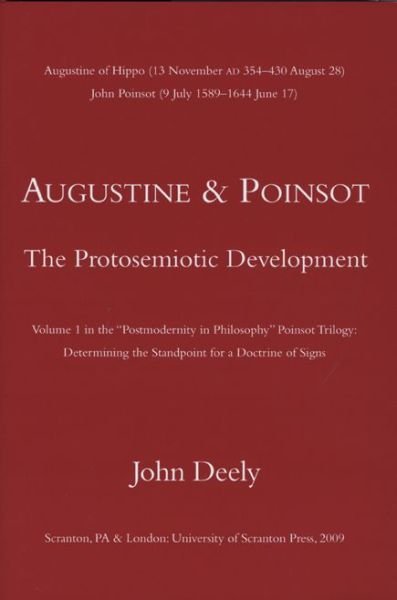 Cover for John Deely · Augustine and Poinsot (Inbunden Bok) (2009)