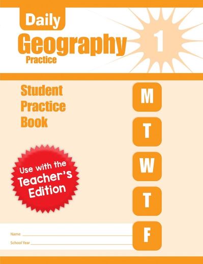 Cover for Evan-Moor Educational Publishers · Daily Geography Practice (Book) (2005)