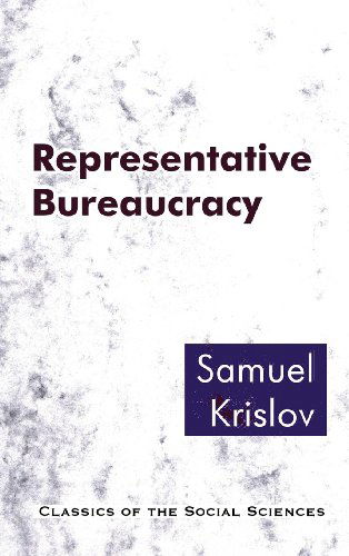 Cover for Samuel Krislov · Representative Bureaucracy (Hardcover Book) (2013)