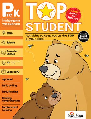 Cover for Evan-Moor Educational Publishers · Top Student, Grade Prek (Taschenbuch) (2020)