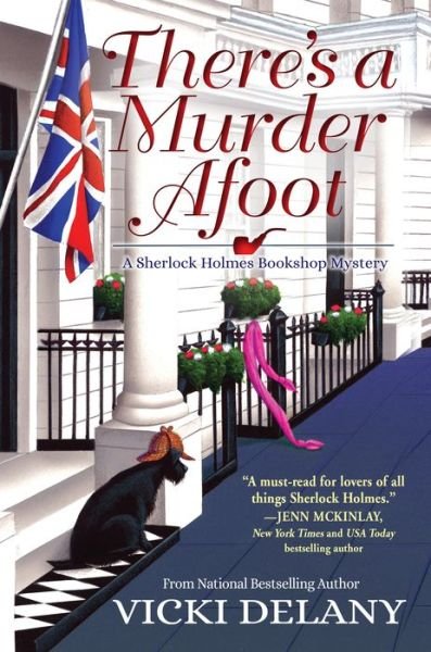 Cover for Vicki Delany · There's a Murder Afoot: A Sherlock Holmes Bookshop Mystery - A Sherlock Holmes Bookshop Mystery (Paperback Bog) (2020)