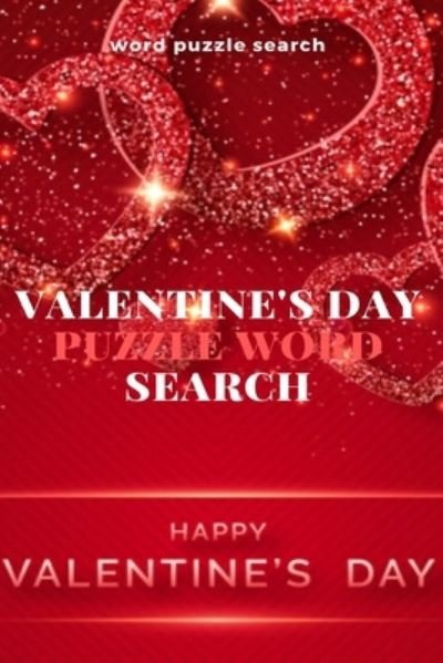 Cover for Word puzzle Search Book · Word puzzle Search Valentine's Day puzzle Word Search Happy Valentine's Day (Pocketbok) (2020)