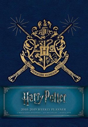 Harry Potter 2019 Weekly Planner - Insight Editions - Livros - Insight Editions - 9781683835738 - 31 de agosto de 2018