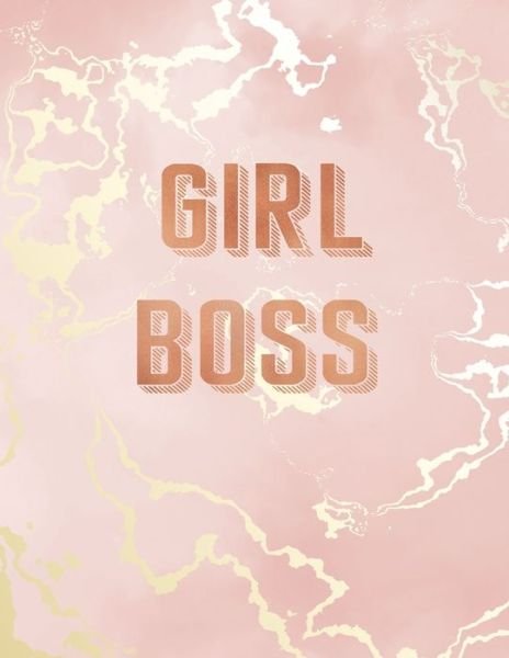 Cover for Blush Marble Notebooks · Girl Boss (Pocketbok) (2019)