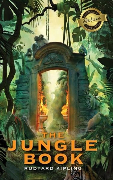 Cover for Rudyard Kipling · The Jungle Book (Deluxe Library Binding) (Hardcover bog) (2020)
