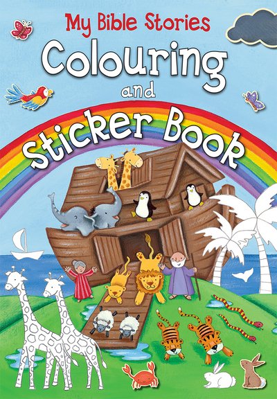Cover for Juliet David · My Bible Stories Colouring and Sticker Book (Paperback Book) [New edition] (2019)