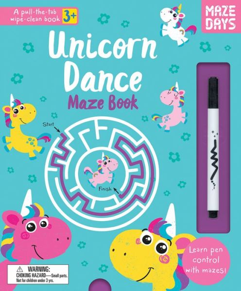 Cover for Connie Isaacs · Unicorn Dance Maze Book (Hardcover Book) (2020)