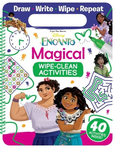 Disney Encanto: Magical Wipe-Clean Activities - Walt Disney - Kirjat - Bonnier Books Ltd - 9781803686738 - tiistai 28. helmikuuta 2023