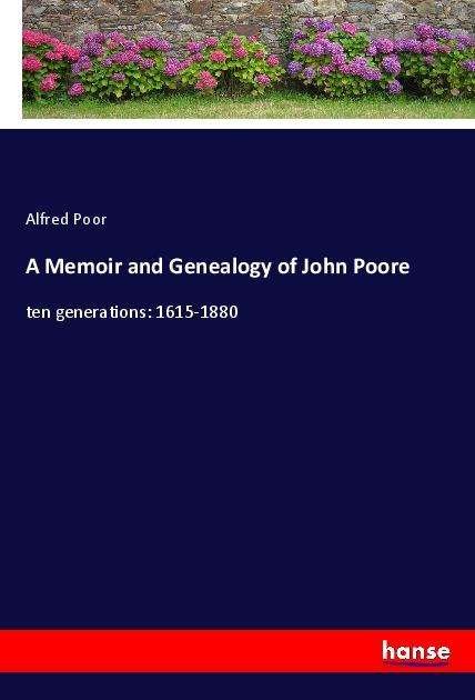 Cover for Poor · A Memoir and Genealogy of John Poo (Bog)