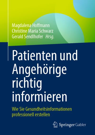 Cover for Hoffmann · Patienten und Angehoerige richtig informieren (Buch) (2021)