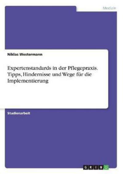Cover for Westermann · Expertenstandards in der Pfl (Book) (2016)