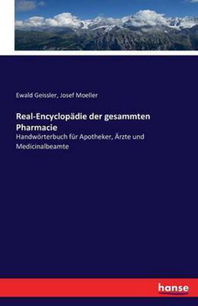 Cover for Geissler · Real-Encyclopädie der gesammte (Book) (2016)