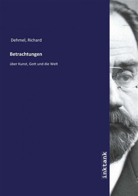 Cover for Dehmel · Betrachtungen (Bog)