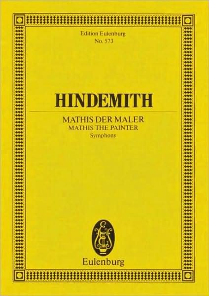 Cover for Paul Hindemith · Symphony Mathis the Painter (Paperback Bog) (1985)