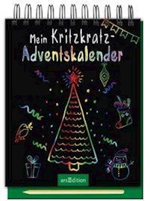 Cover for Ars Edition GmbH · Adventskal. Mein Kritzkratz-adventskal. (Buch) (2018)