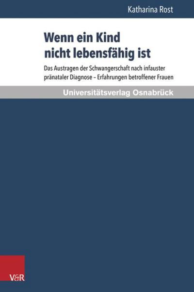 Cover for Rost · Wenn ein Kind nicht lebensfähig is (Bog) (2015)