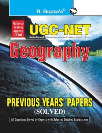 UGC Net Geography - R. Gupta - Books - RAMESH PUBLISHING HOUSE - 9788178123738 - October 1, 2020