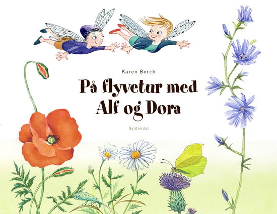 Cover for Karen Borch · På flyvetur med Alf og Dora (Innbunden bok) [1. utgave] (2018)