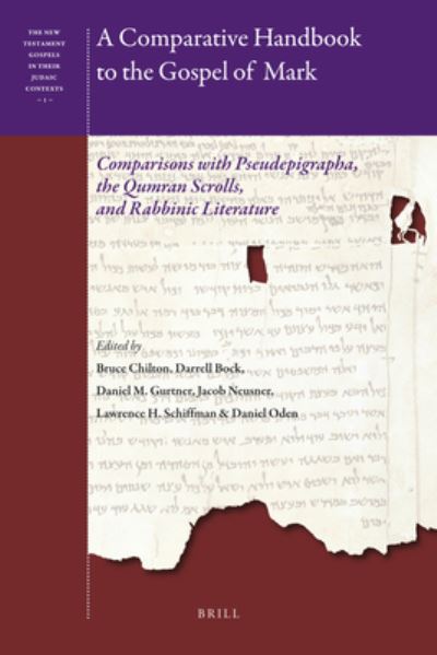 Cover for Bruce D. Chilton · A Comparative Handbook to the Gospel of Mark (Hardcover Book) (2009)