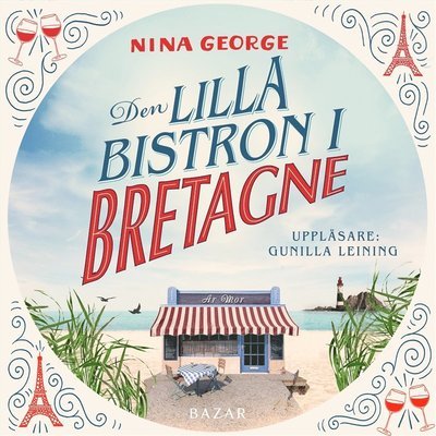 Cover for Nina George · Den lilla bistron i Bretagne (Lydbok (MP3)) (2020)