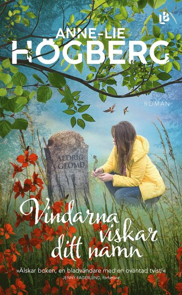 Cover for Anne-Lie Högberg · Vindarna viskar ditt namn (Paperback Book) (2021)