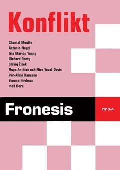 Cover for Yvonne Hirdman · Fronesis: Fronesis 3-4. Konflikt (Book) (2018)