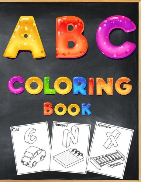 Cover for Abc Coloring Books · ABC coloring book (Pocketbok) (2020)