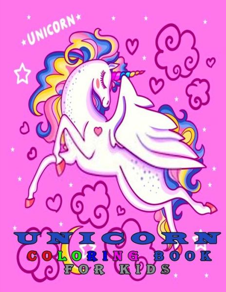 Cover for Unicorn Coloring Book · Unicorn Coloring Book for Kids (Paperback Book) (2020)