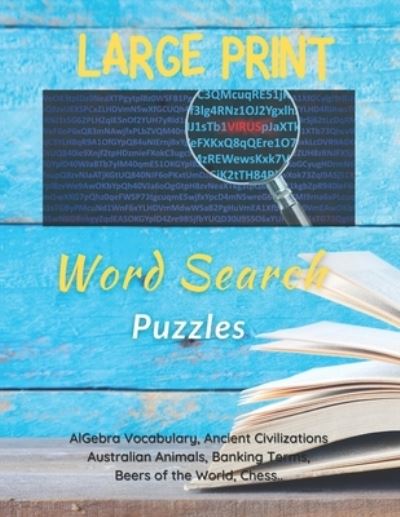 Cover for Marion Cotillard · LARGE PRINT Word Search Puzzles (Paperback Book) (2020)