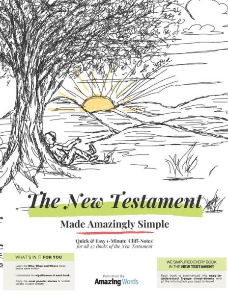 Cover for Amazing Words · The New Testament (Paperback Book) (2021)