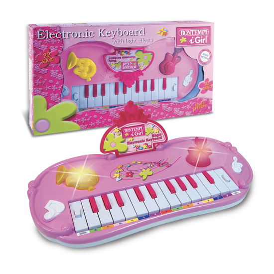 Keyboard Bontempi iGirl met licht effecten (12 2471) -  - Gadżety - Bontempi - 0047663337739 - 